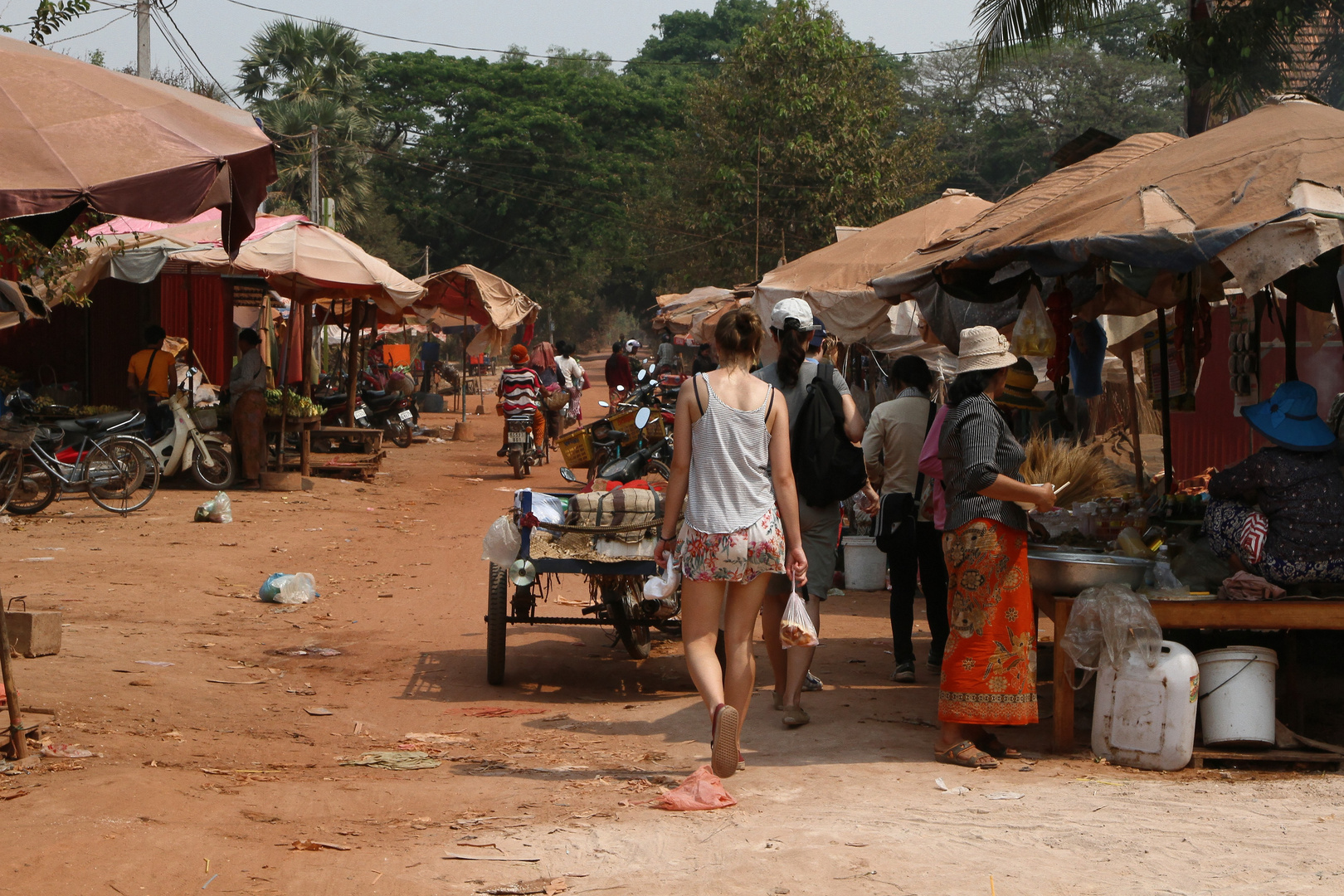 Markt in Kambodscha