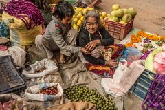 Markt in Kathmandu