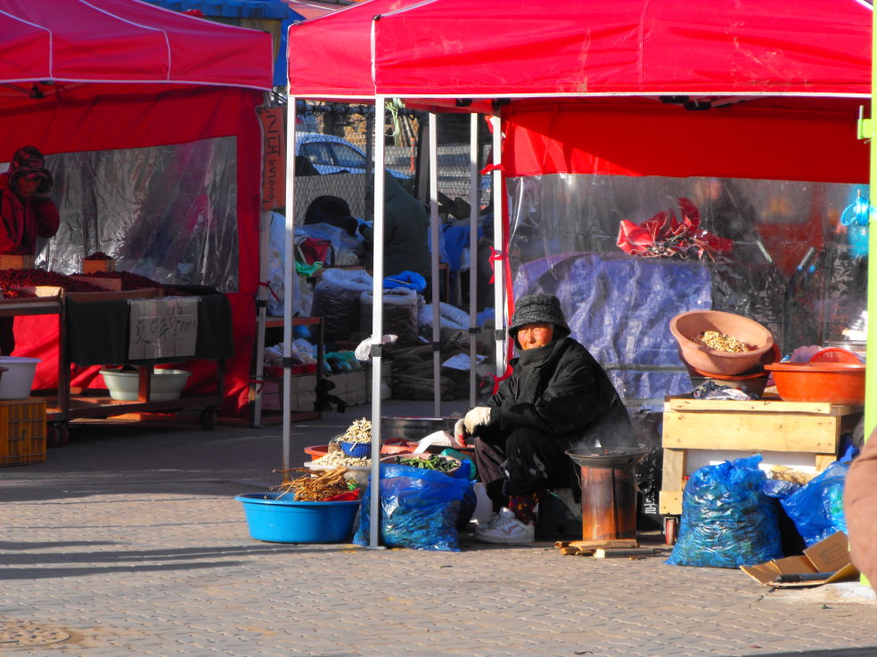 Markt in Korea