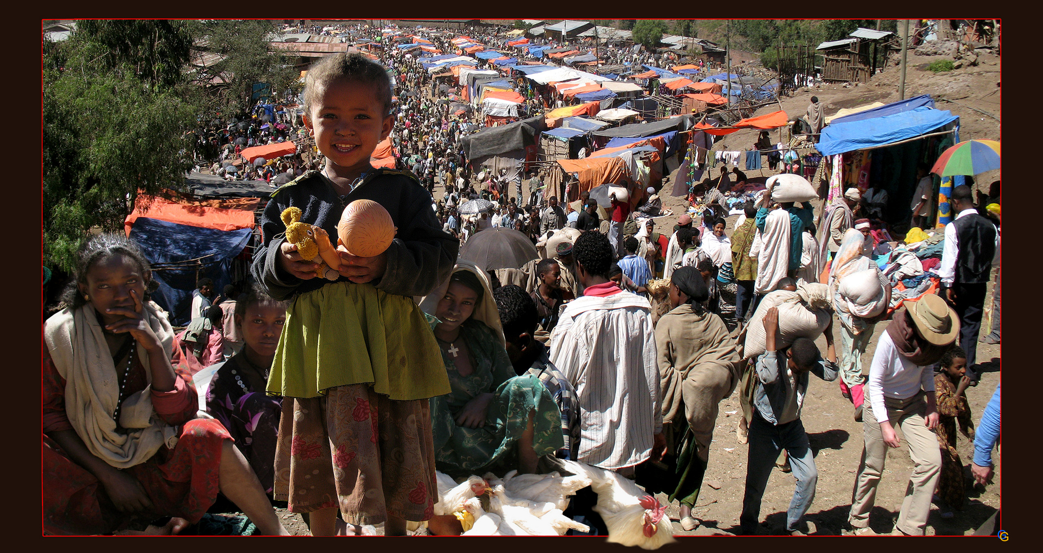 Markt in Lalibela