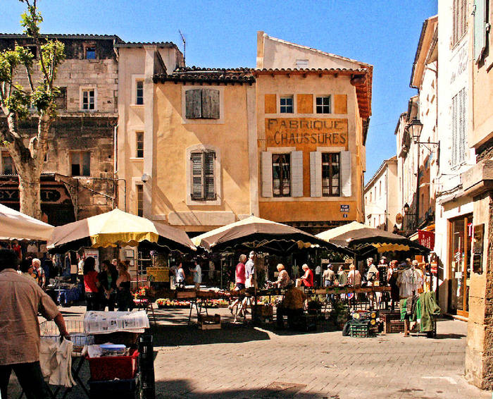 Markt in l'Isle-sur-la-Sorgue