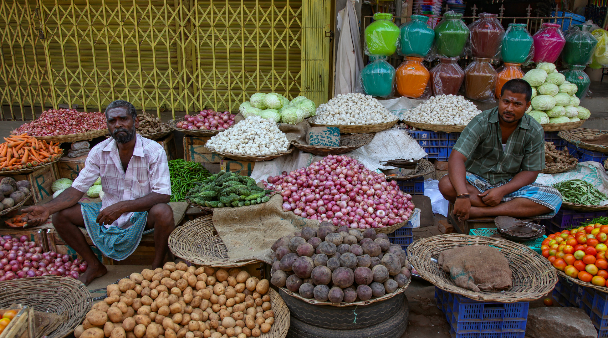 Markt in Madurai