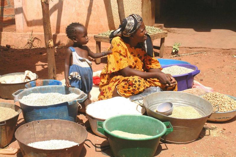 Markt in Mali