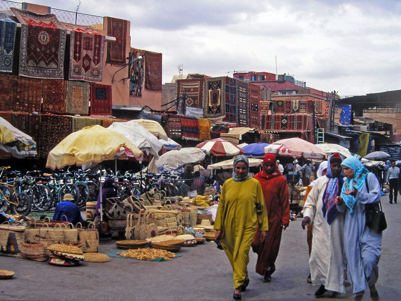 Markt in Marrakesch