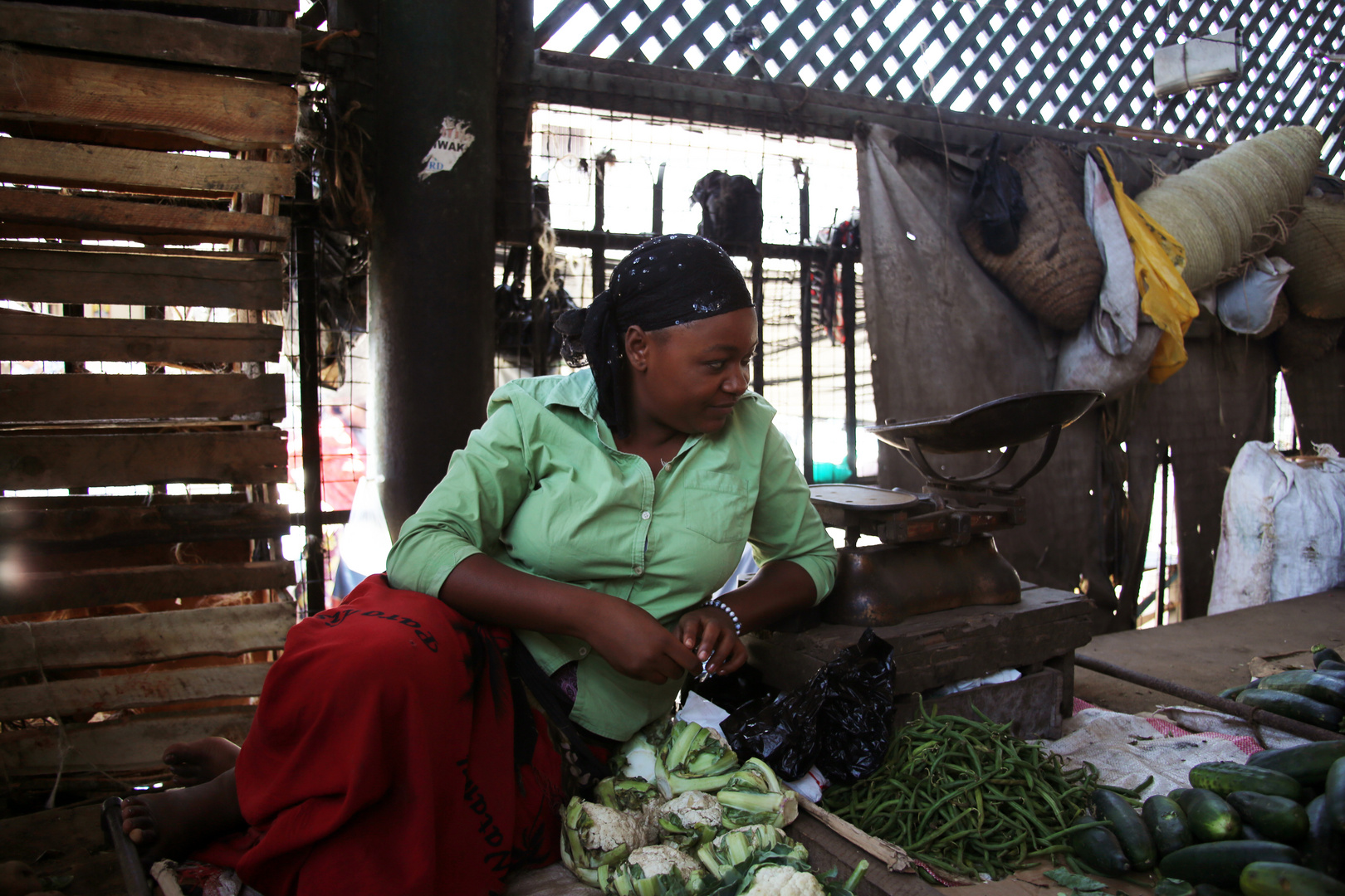 Markt in Mombasa (Kenia)