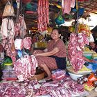 Markt in Natrang, Vietnam