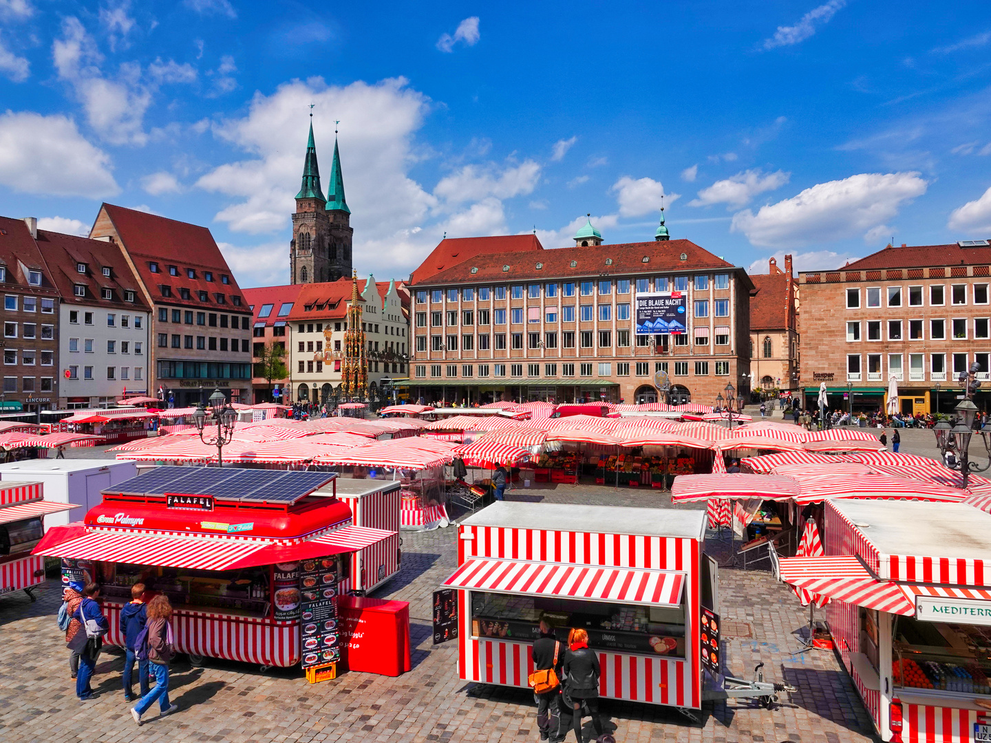 Markt in Nürnberg 