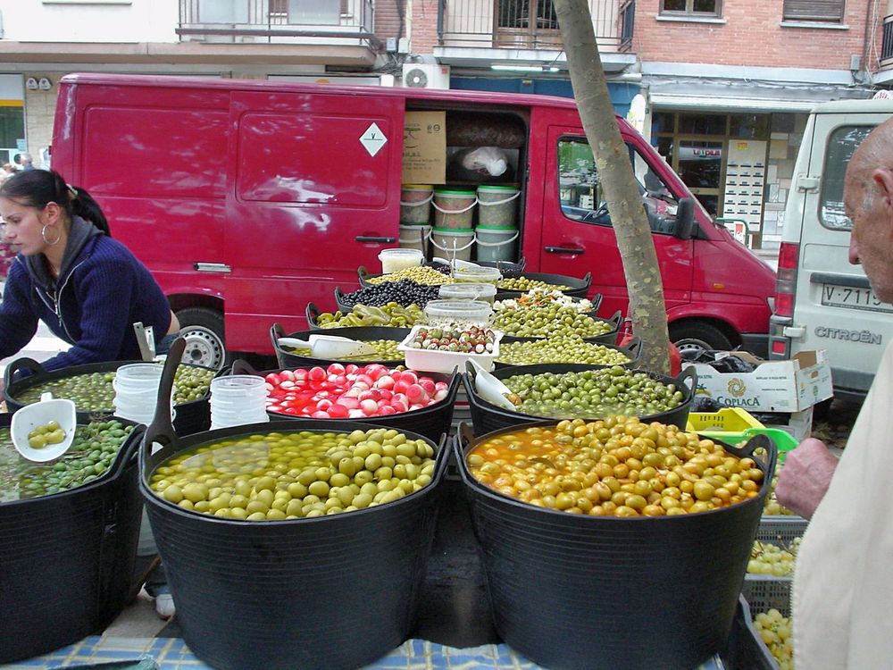 Markt in Oliva