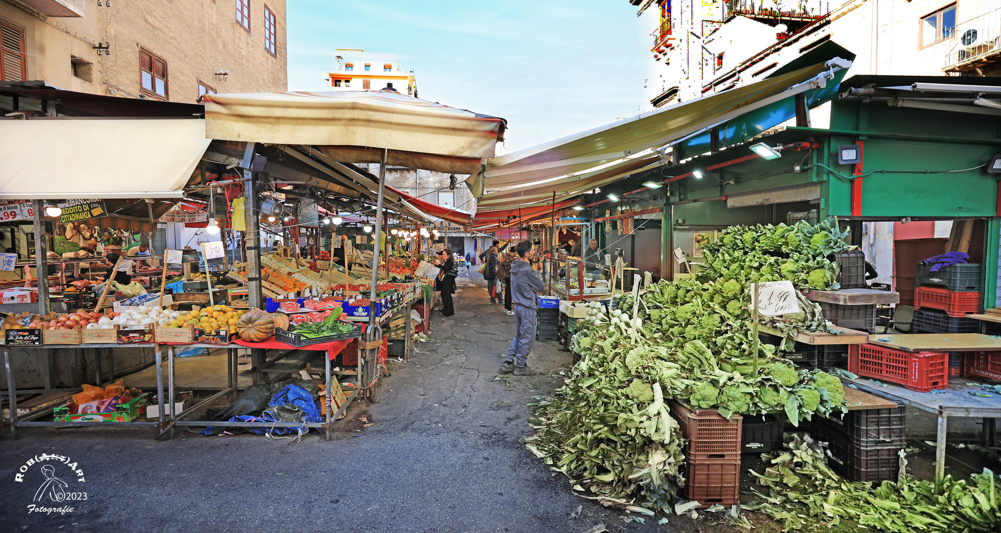 Markt in Palermo