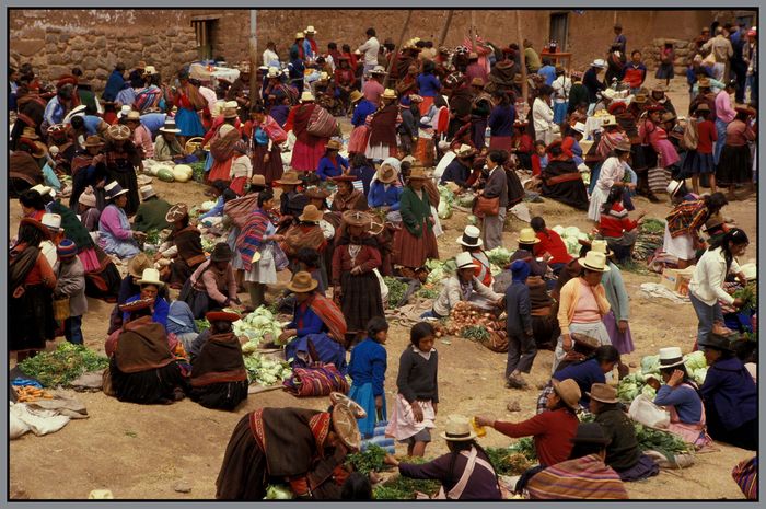 Markt in Peru