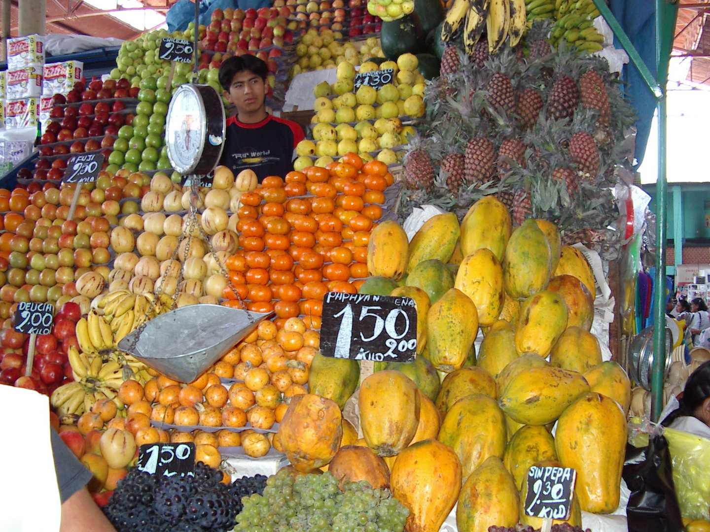 Markt in Peru Arequipa .