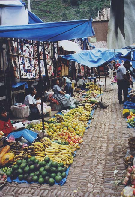 Markt in Pisac (Peru)