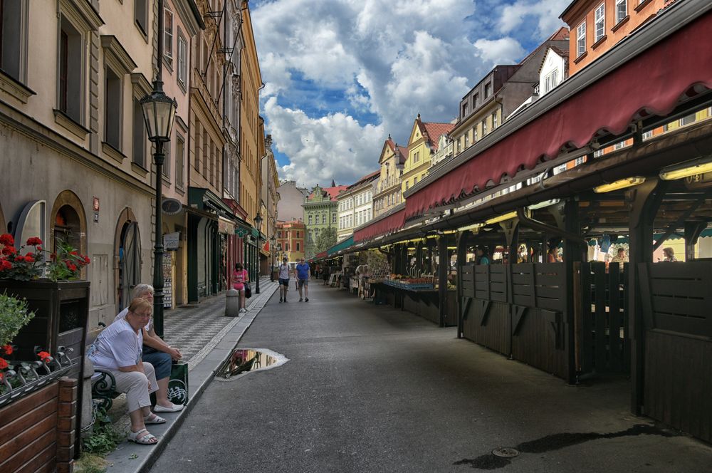 Markt in Prag