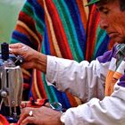 Markt in Pujili, Ecuador