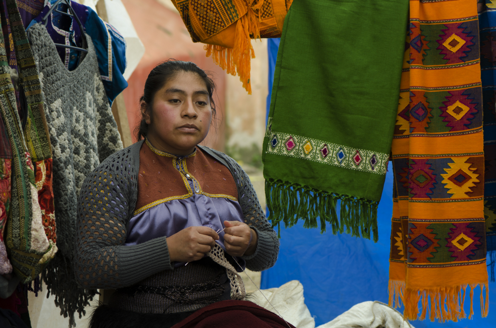 Markt in San Christobal de las casas (Chiapas, Mexiko)