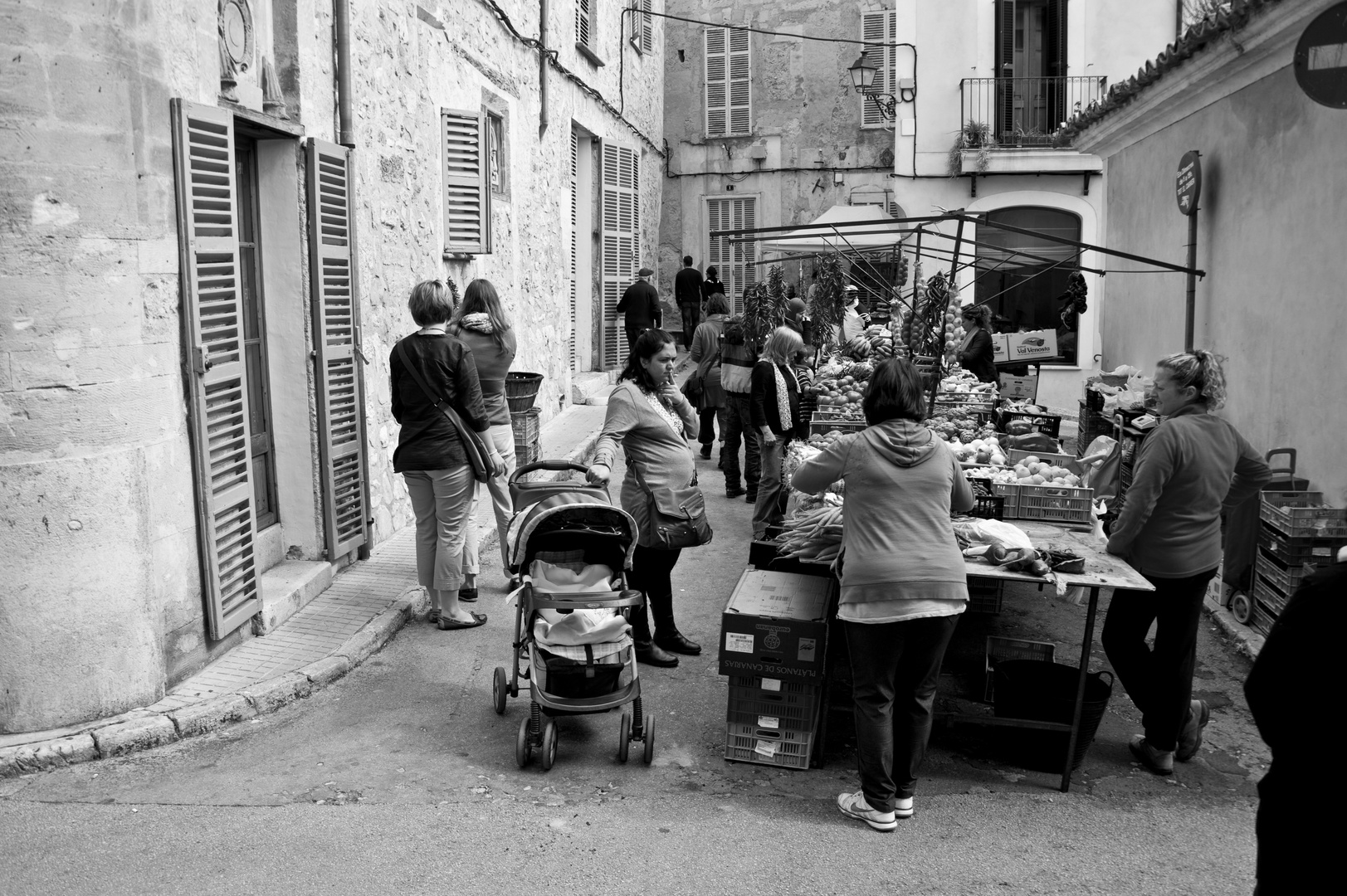 Markt in Sineu, Mallorca