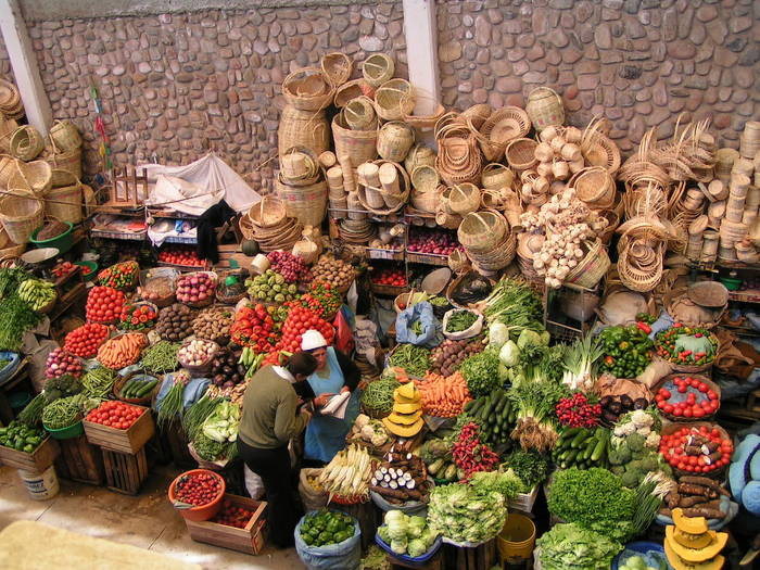 Markt in Sucre