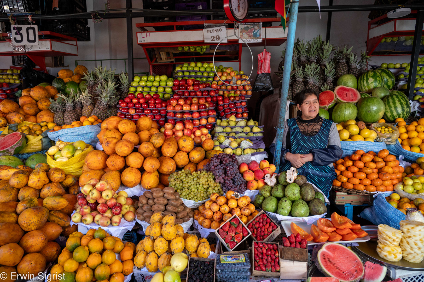 Markt in Sucre (Bolivien)