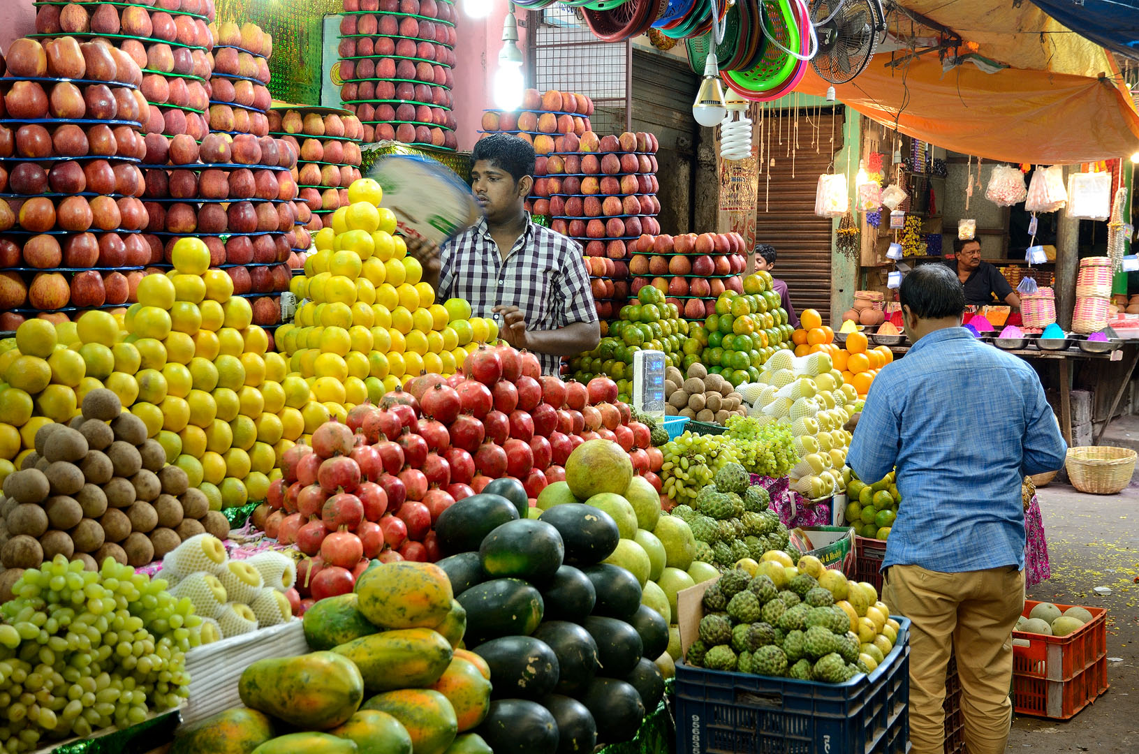 Markt in Südindien