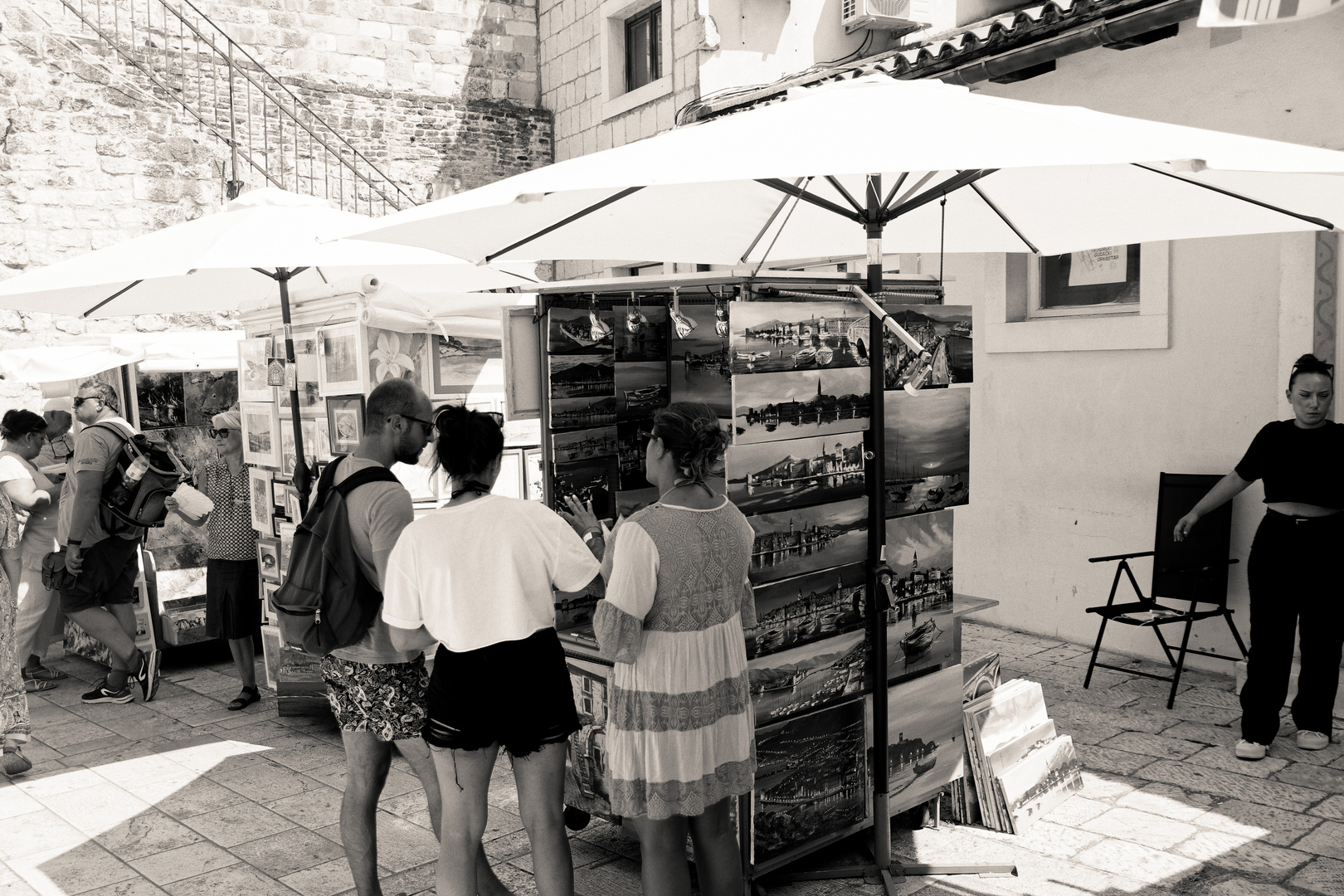 Markt in Trogir 2