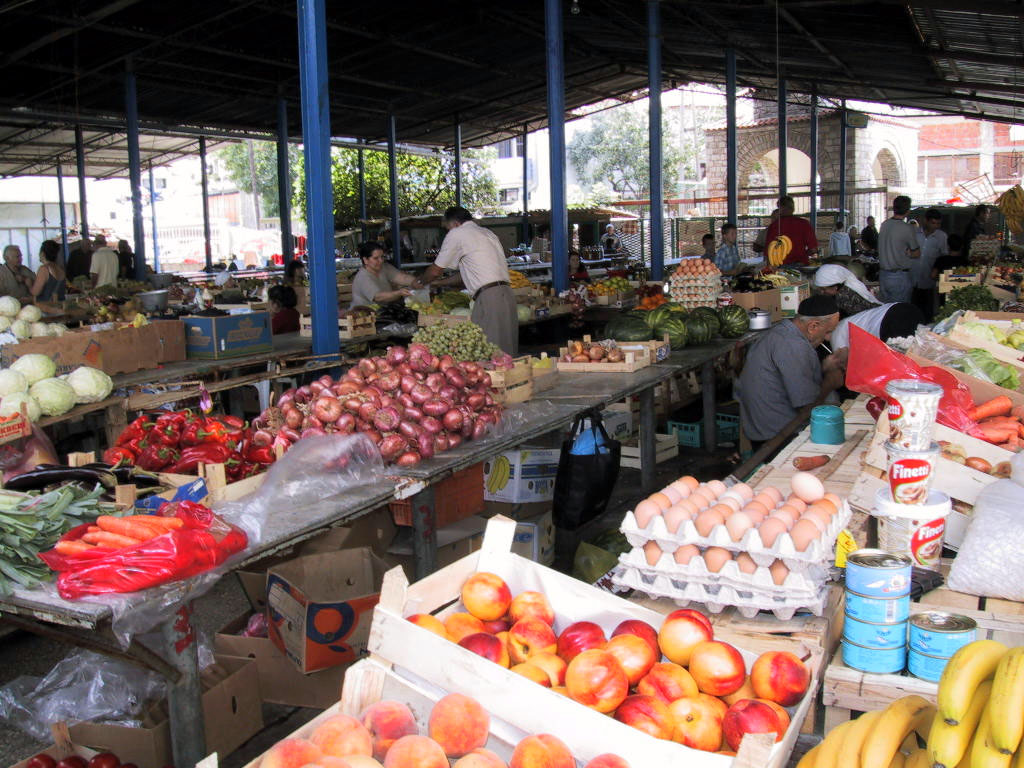 Markt in Ulcij - Montenegro