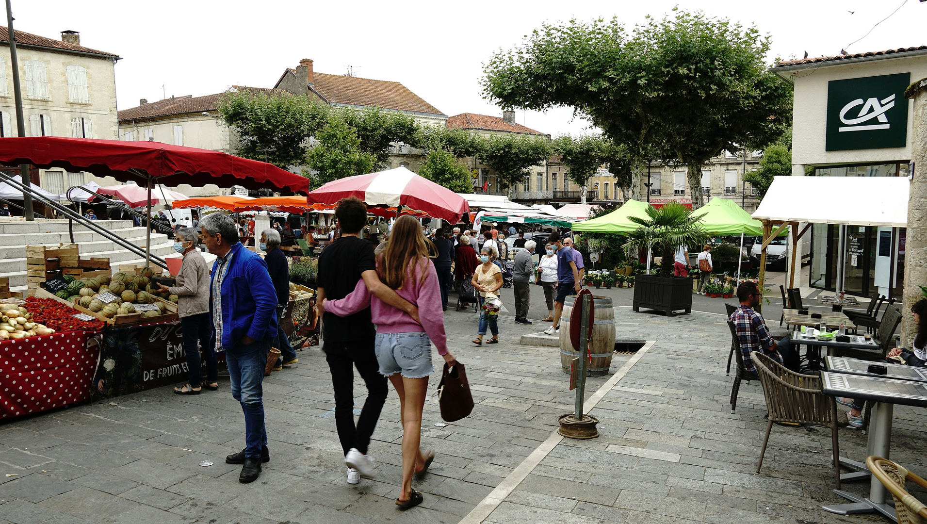 Markt in Vic Fezensac