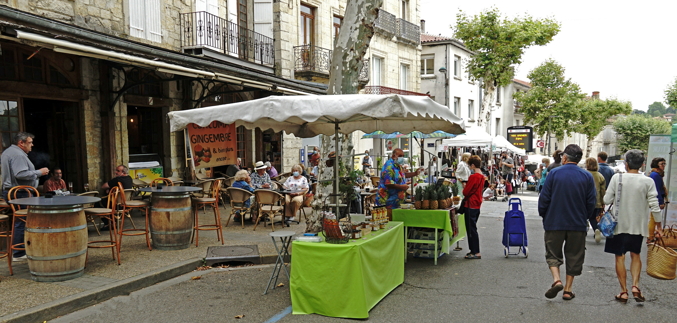 Markt in Vic Fezensac