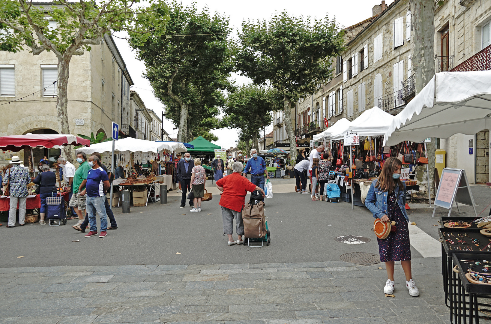 Markt in Vic Fezensac