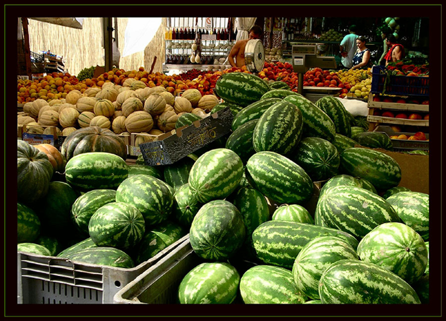 Markt in Vieste