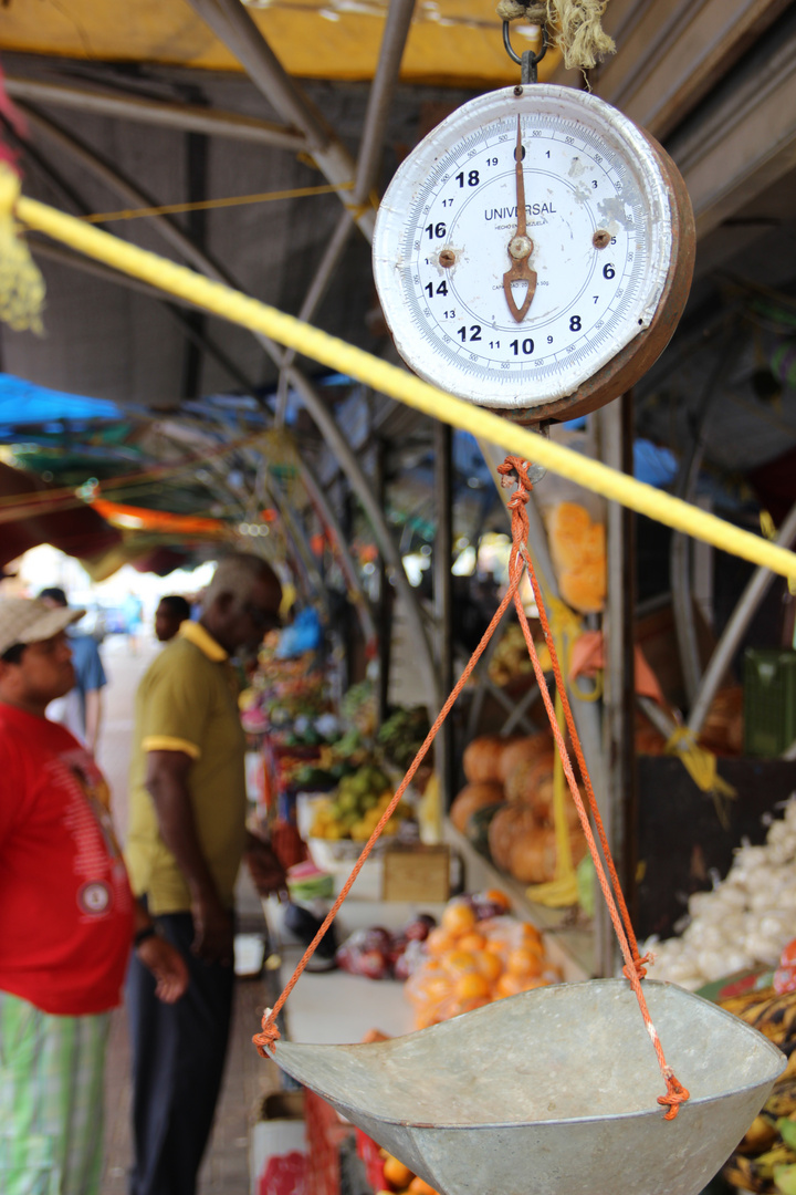 markt in willemstadt, aruba