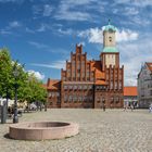 Markt mit Rathaus von Wittstock