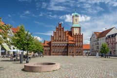 Markt mit Rathaus von Wittstock