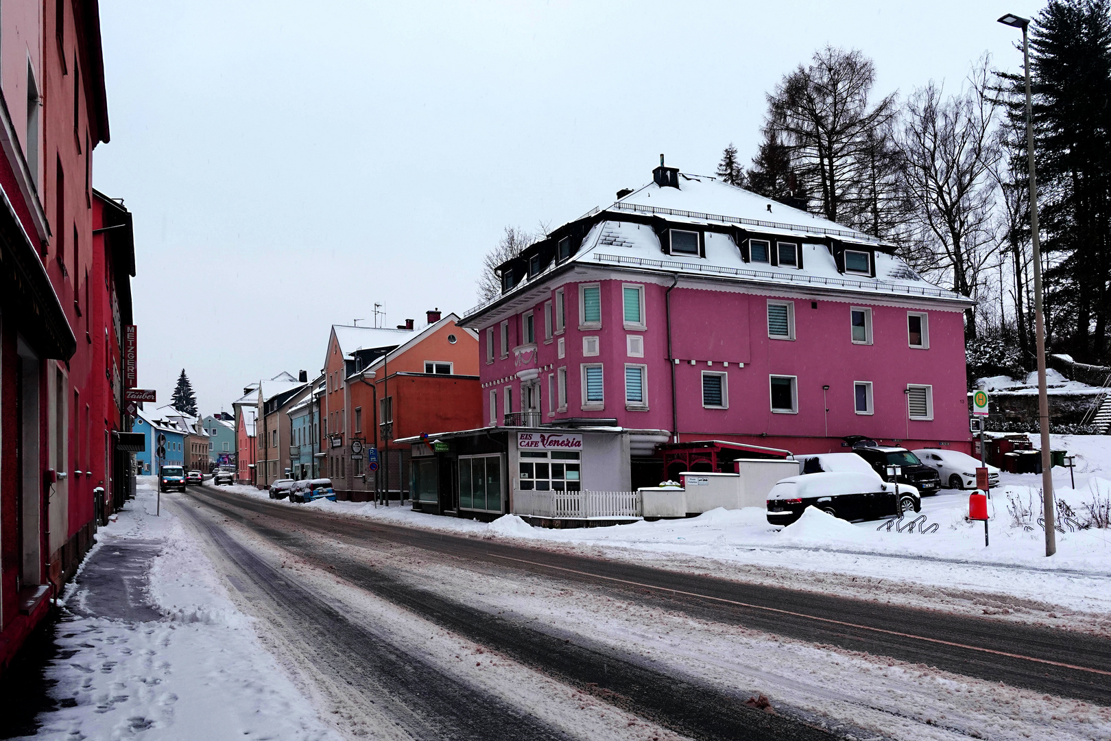 MARKT OBERKOTZAU, HOF, GERMANY in WINTER 2024