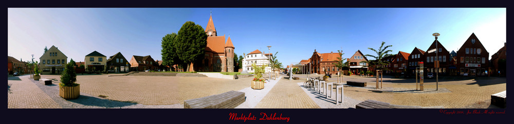 ``Markt platz Dahlenburg  in 360° Foto´´