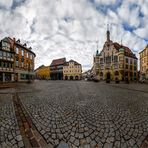 Markt und Helmstedter Rathaus (360°-Ansicht)