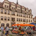 Markt vorm Rathaus - Naumburg (Saale)