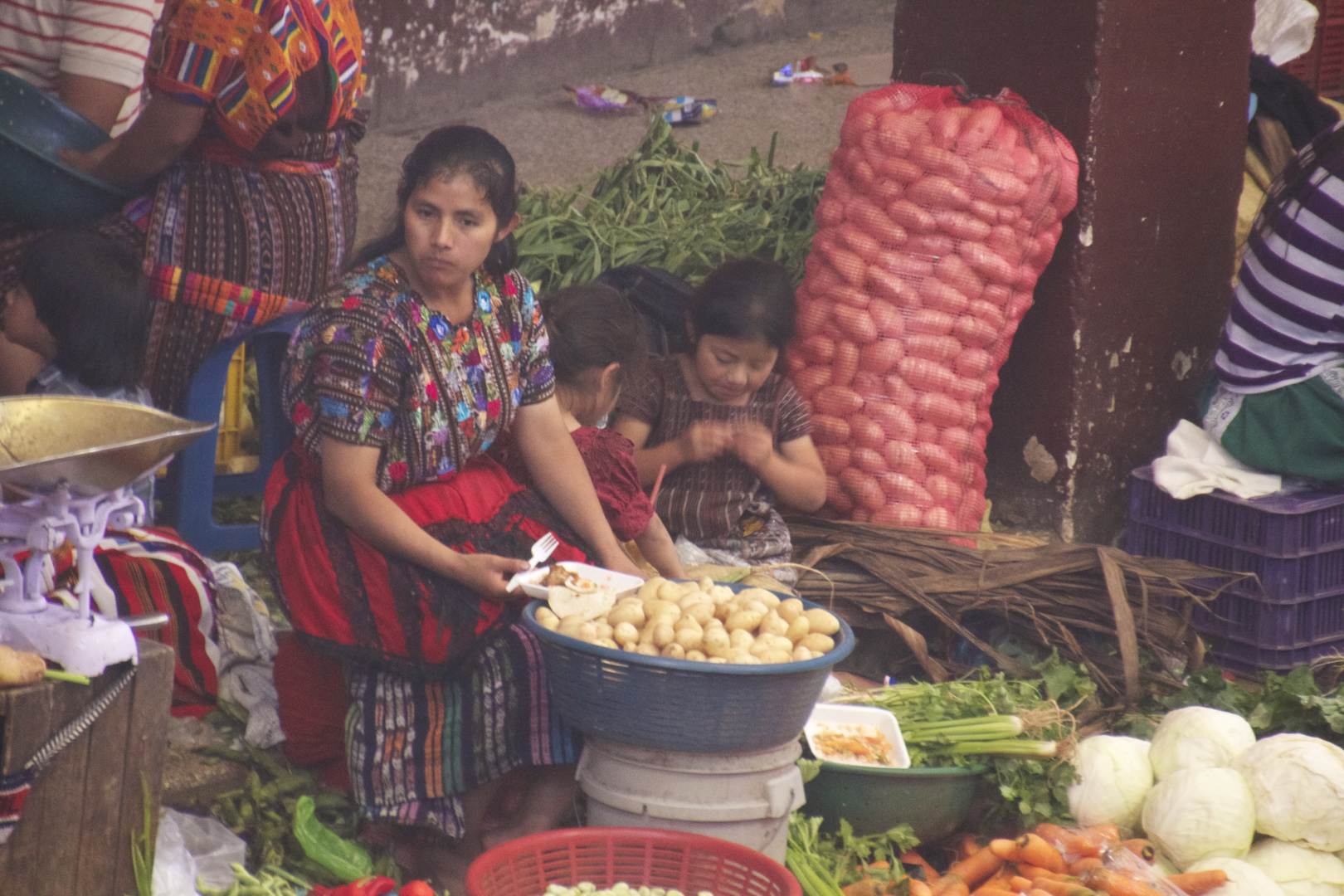 Marktangebot in Guatemala