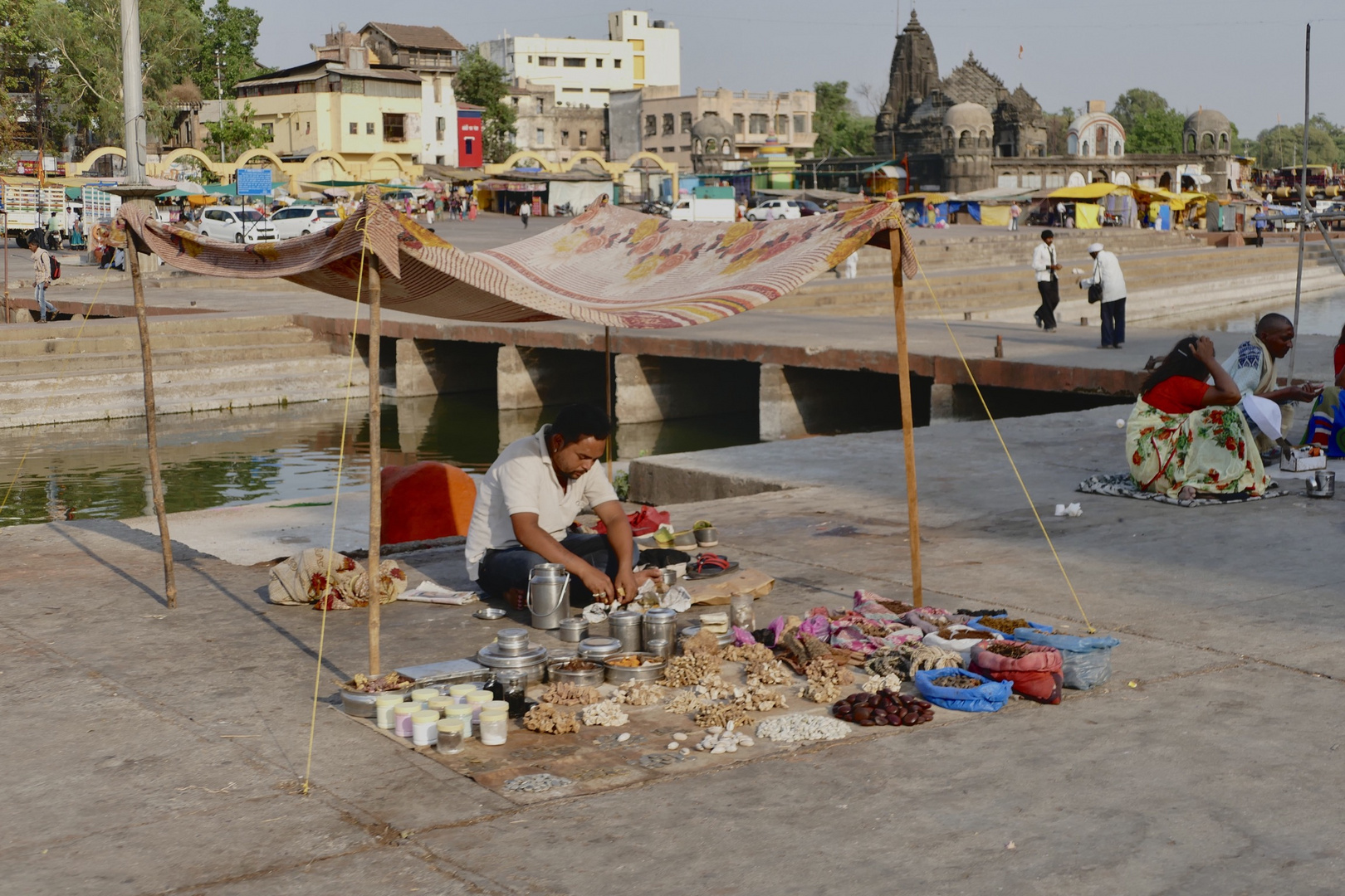 Marktbeschicker in Nashik / Indien