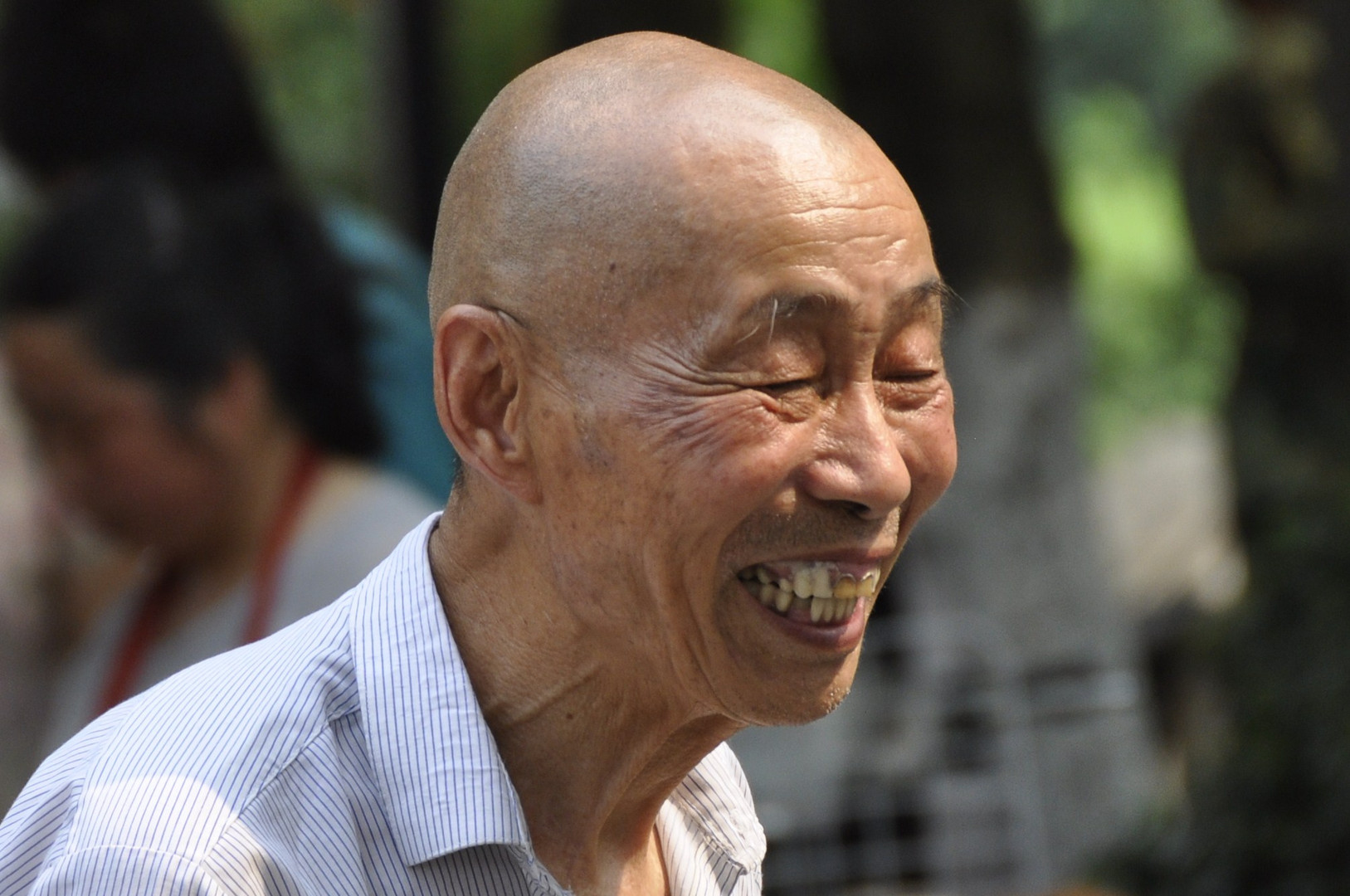 Marktbesucher in Suzhou