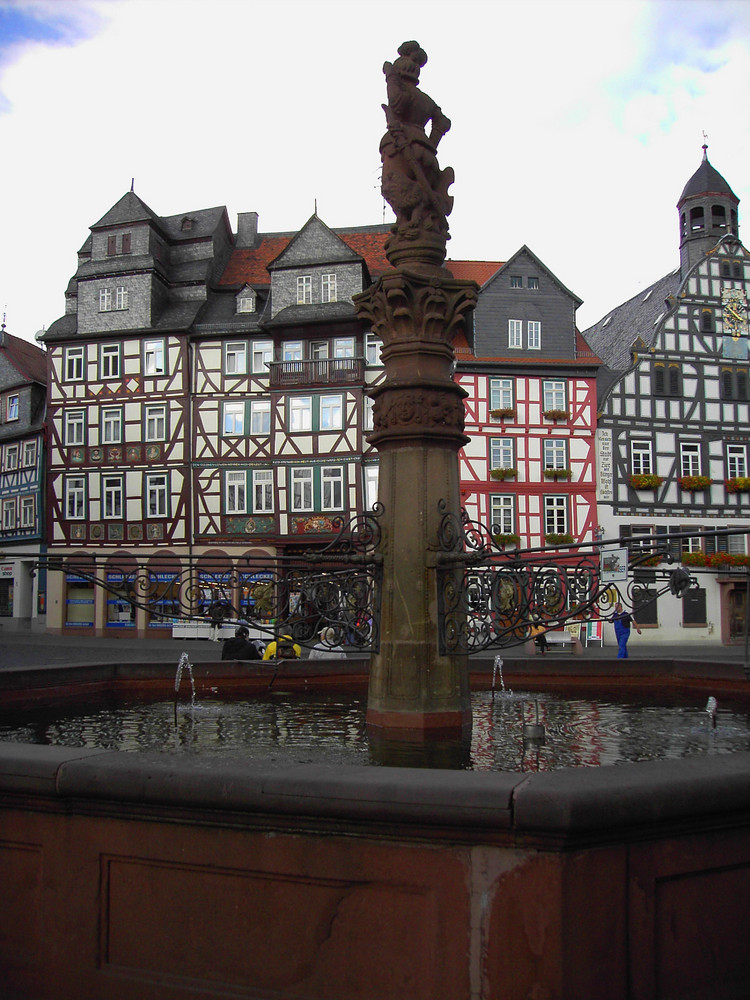 Marktbrunnen in Butzbach (Hessen)