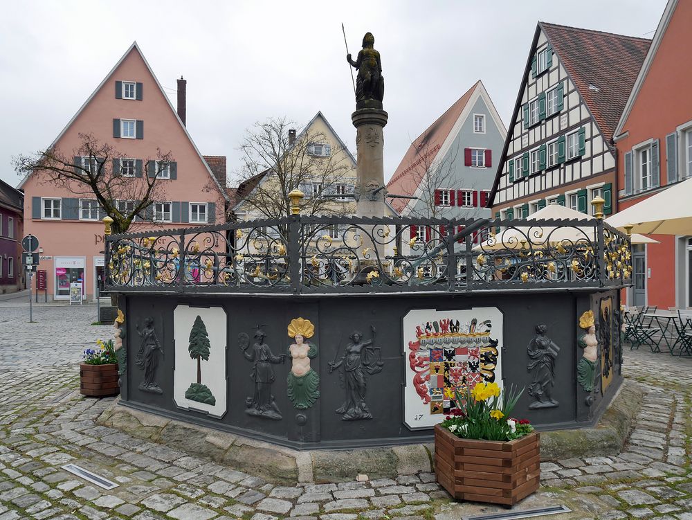 Marktbrunnen in Feuchtwangen