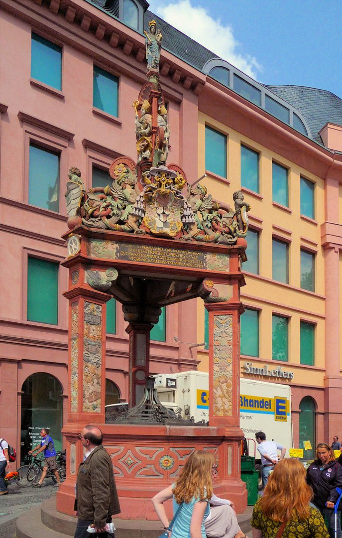 Marktbrunnen in Mainz