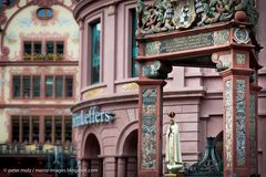 Marktbrunnen in Mainz / Ostern 2012