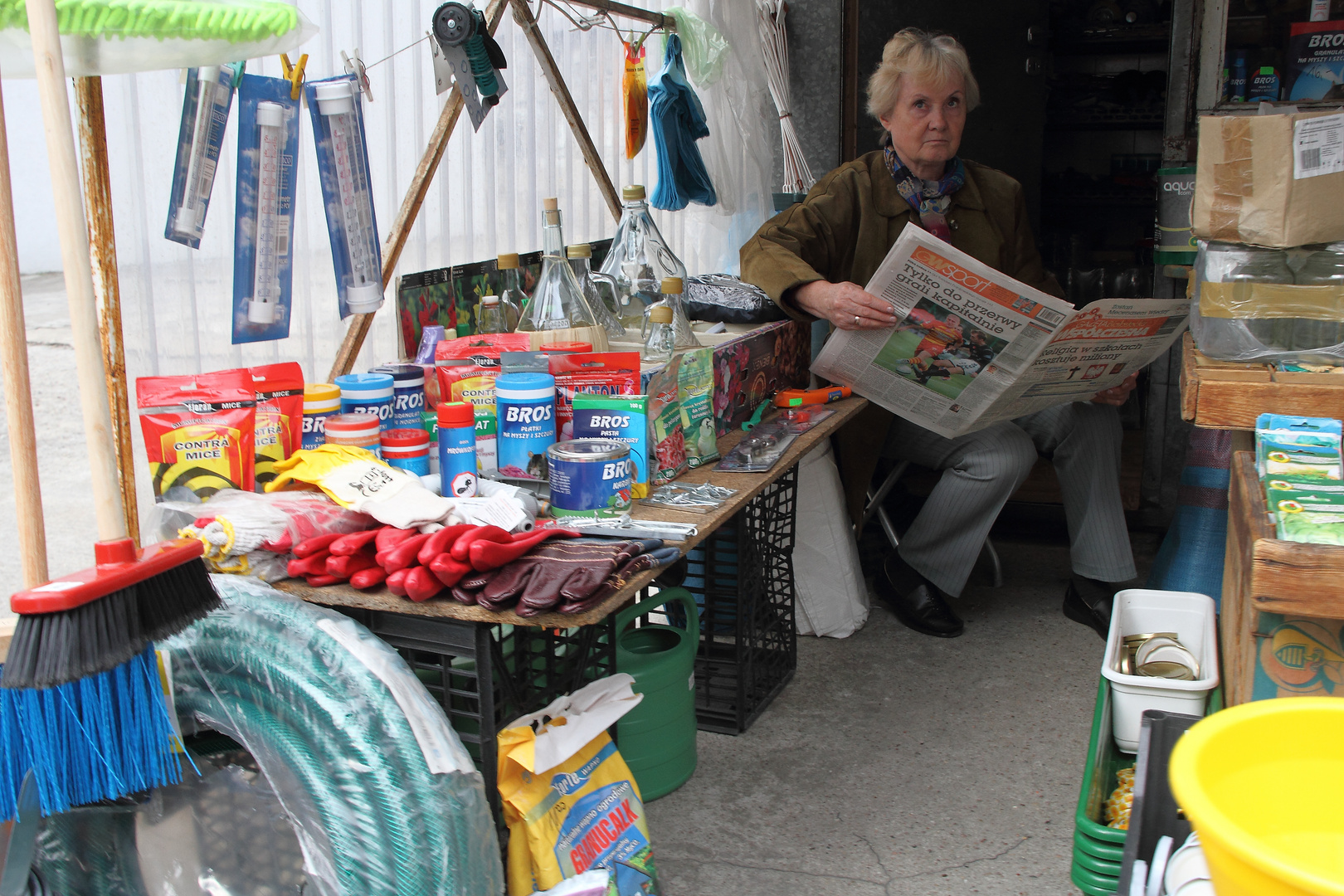 Marktfrau aus Hajnówka