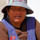 Marktfrau in Bolivien