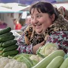 Marktfrau in Chisinau