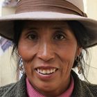 Marktfrau in Cusco.