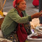 Marktfrau in Kalaw