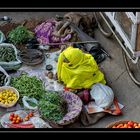 Marktfrau in Pushkar