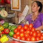 Marktfrau in Siem Reap